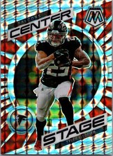 2023 Panini Mosaic #CS-TA Tyler Allgeier Center Stage Mosaic Siver Mosaic