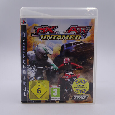 MX vs ATV Untamed Sony Playstation 3 PS3 Spiel Game Willkommen im Gelände
