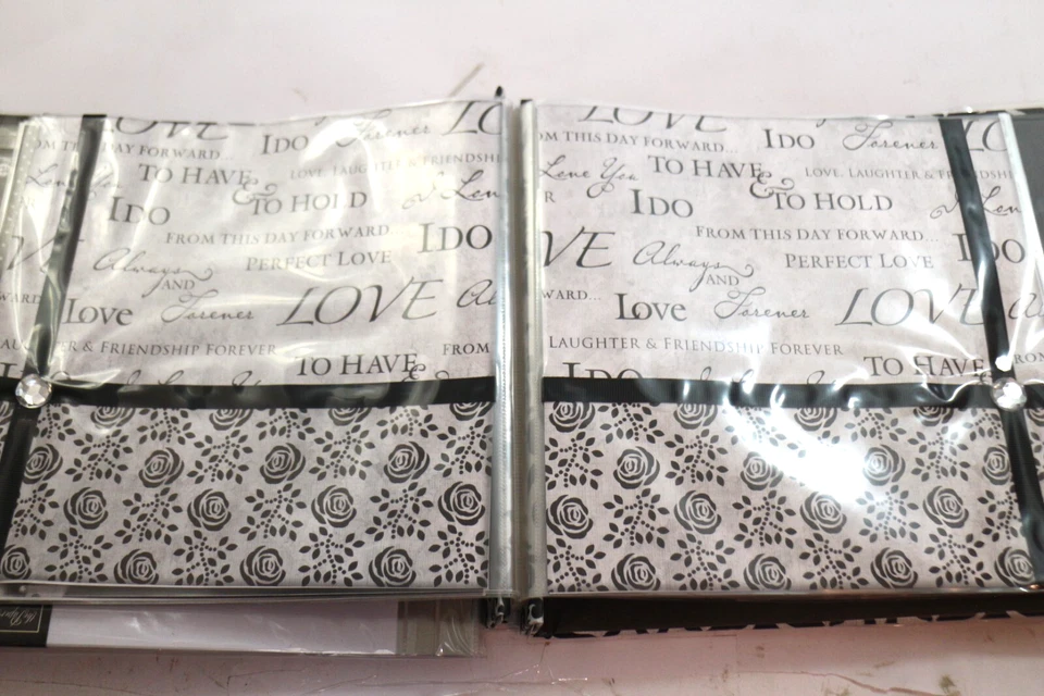 Custom Predesigned Wedding Scrapbook Album with Refill Pages 8x8"#575233 NEW - Image 3 of 4