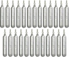 Reaction Tackle Bulk- Skinny Lead Drop Shot Weights and Sinkers