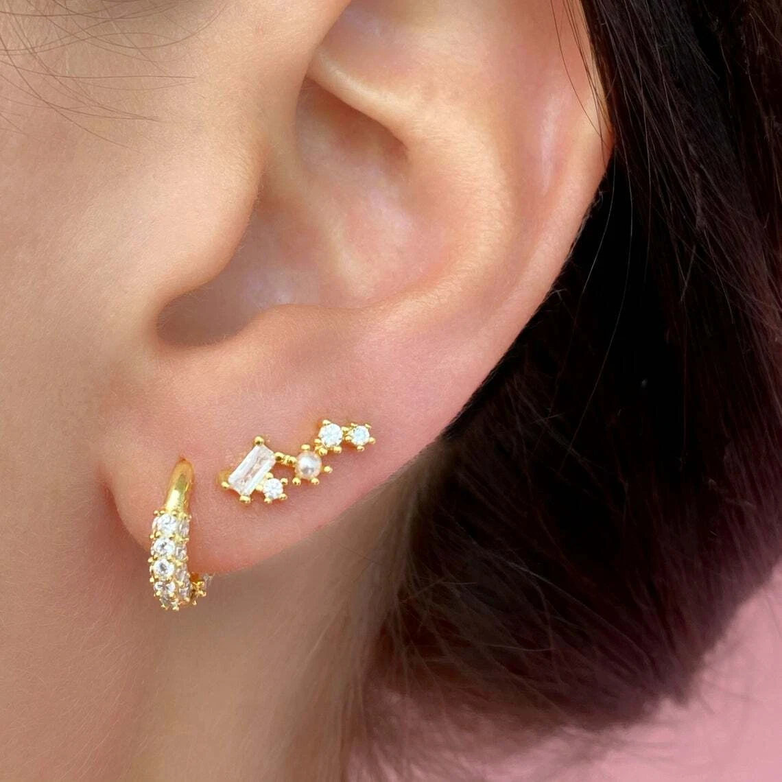 Ear cheap climber studs