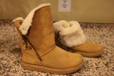 TUNDRA Women's Tan Alpine II Cognac Winter Boots Size 8M (bota1500