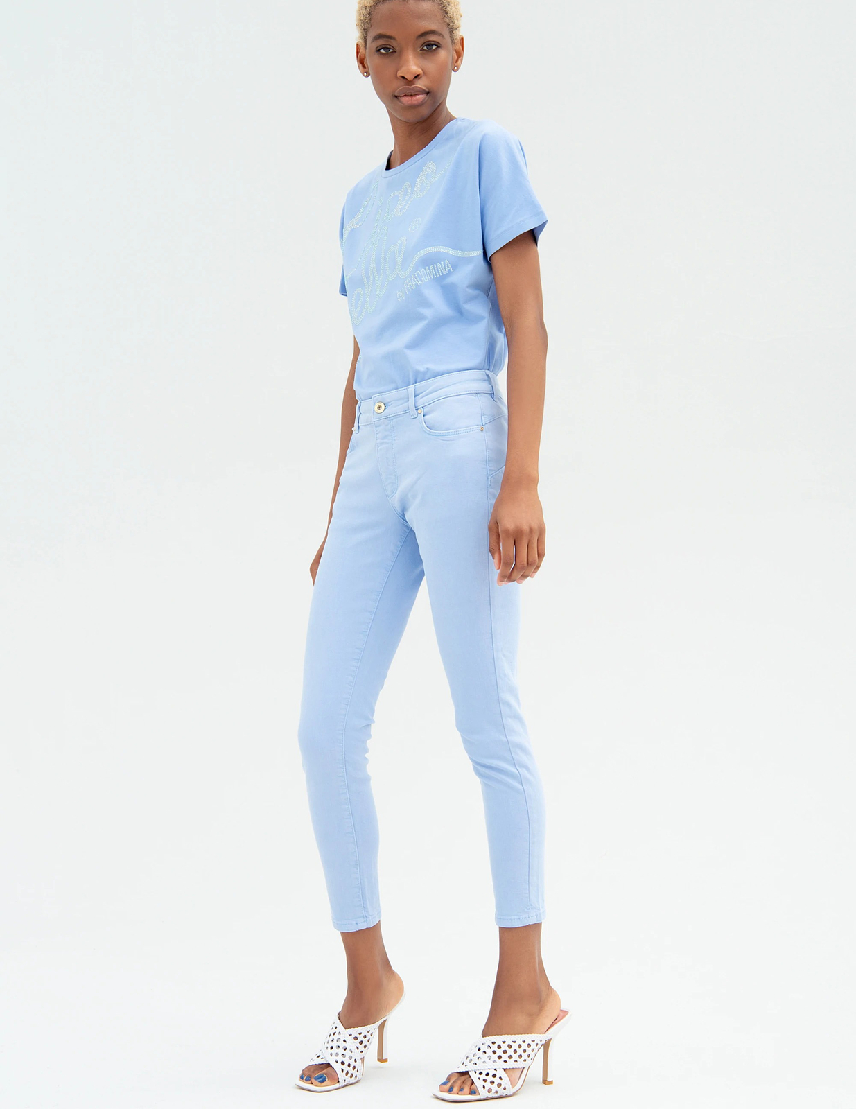 Fracomina Pantalones Bella Precio Pvp Talla 40 Última Pieza Vaqueros Mujer