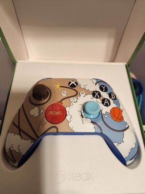 space jam shoes and xbox controller