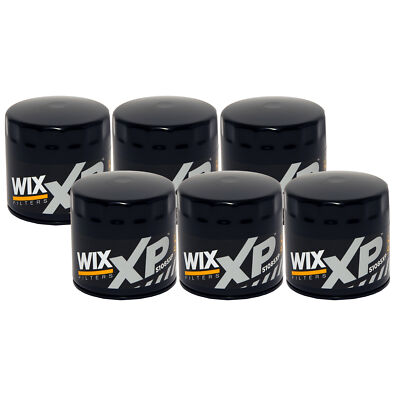 Wix Xp Set of 6 Engine Motor Oil Filters For Chrysler Dodge Eagle Ford Jeep
