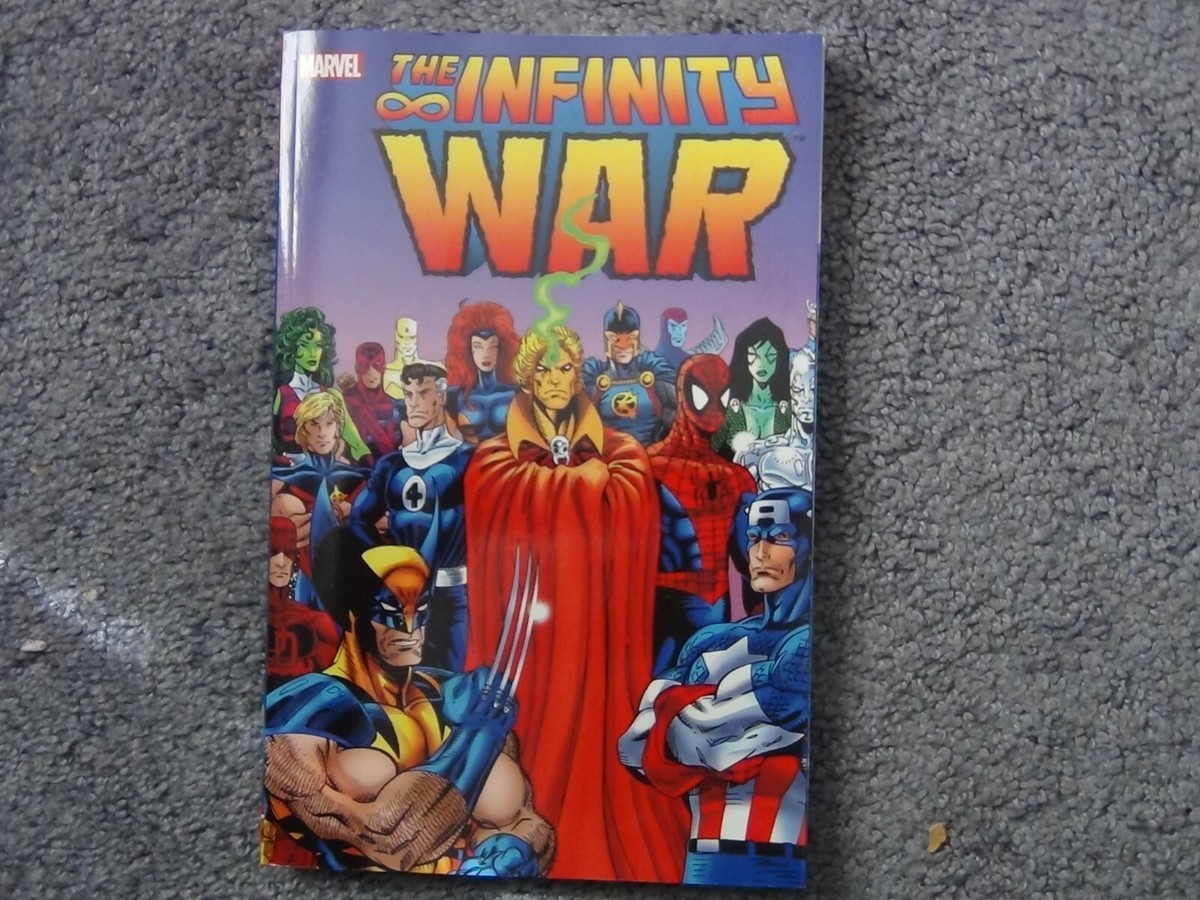 Infinity War comic book Marvel tpb trade paperback Jim Starlin | eBay