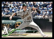 2018 Topps Update #US283 Daniel Gossett Rookie RC