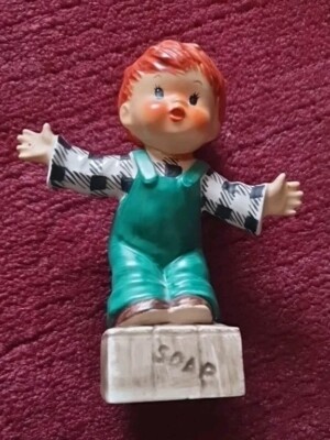 Charlot Byj Figur Björn 8 Junge 'Der Wahlredner' - Goebel - FM 4 - Vintage