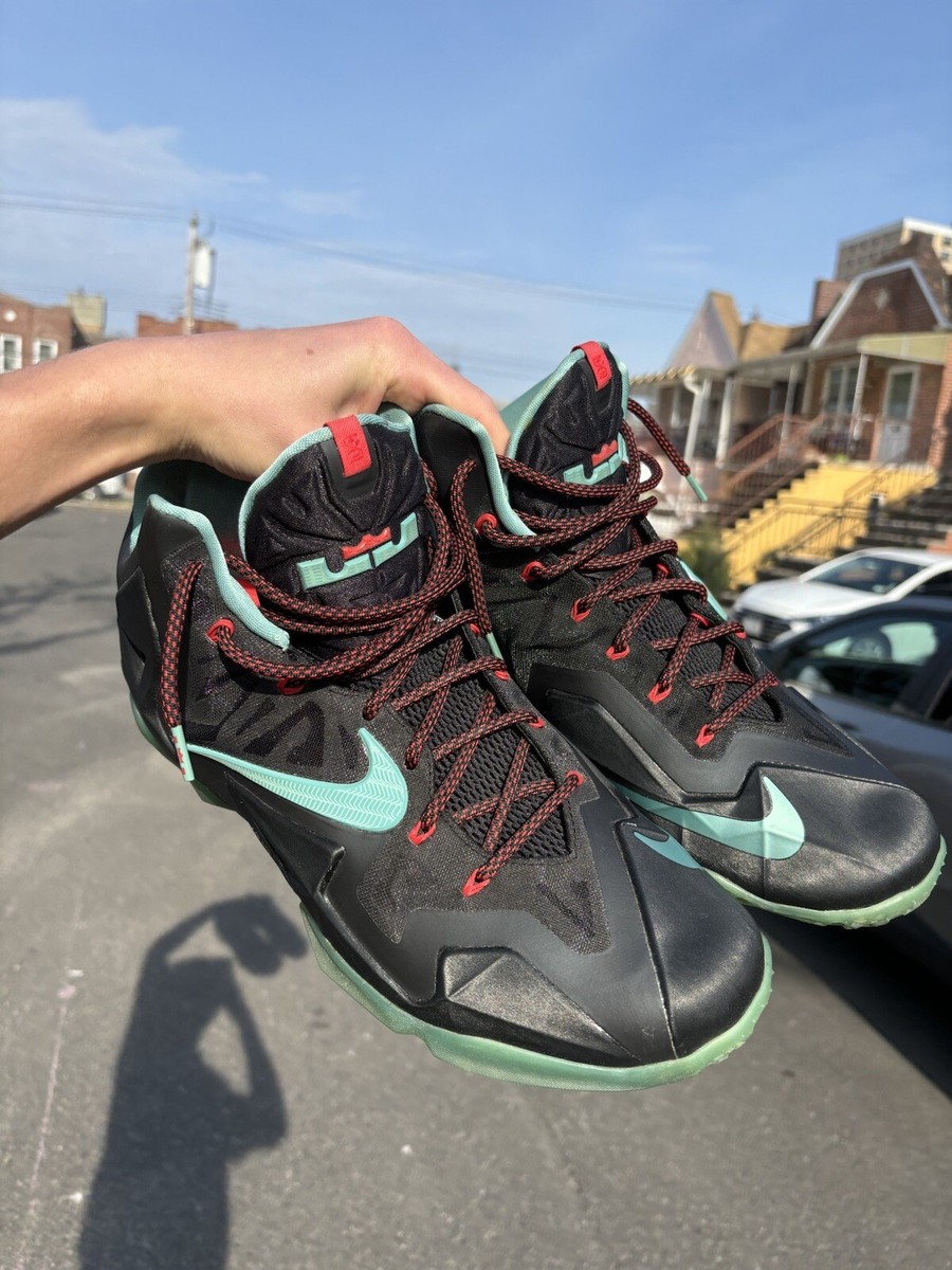 Size 14 - Nike LeBron 11 Jade - 616175-004 665215772335| eBay