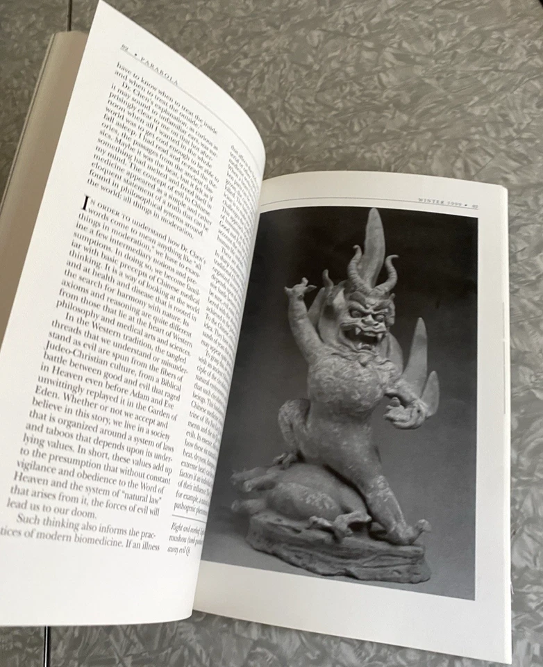 Parabola Magazine Mixed Lot Of 3 Issues 1998 1999 2004 Web of Life Evil Fear Foto 4 de 4