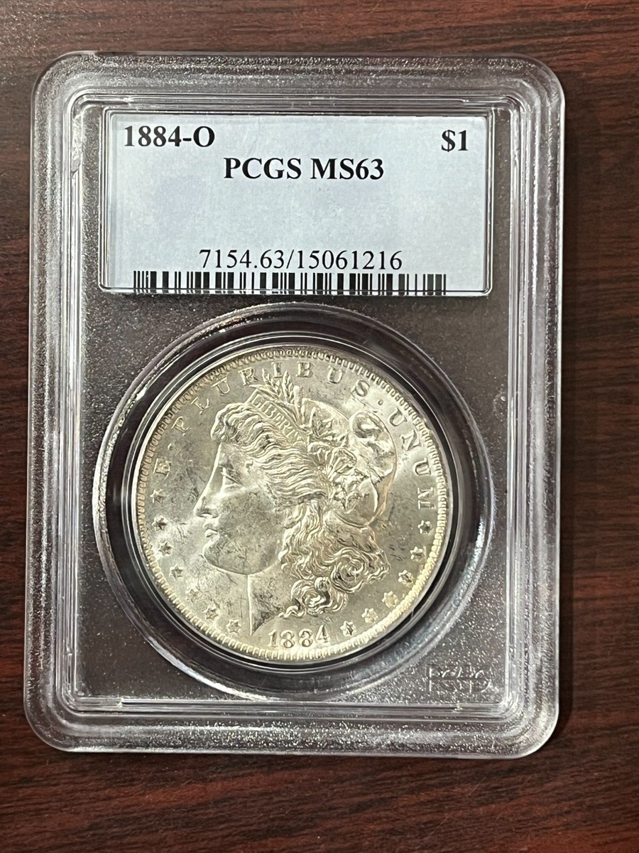 コレクション 1884-O Morgan Dollar PCGS MS63 1884 O Morgan Dollar - VAM-8 - MS63 - PCGS | eBay