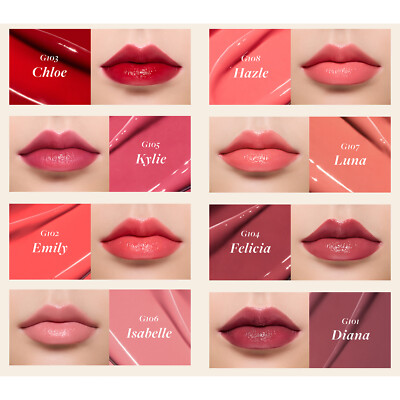 DEAR DAHLIA Lip Paradise Sensual Lip Glow Lipstick 3.5g 8colors 24 S/S K-Beauty