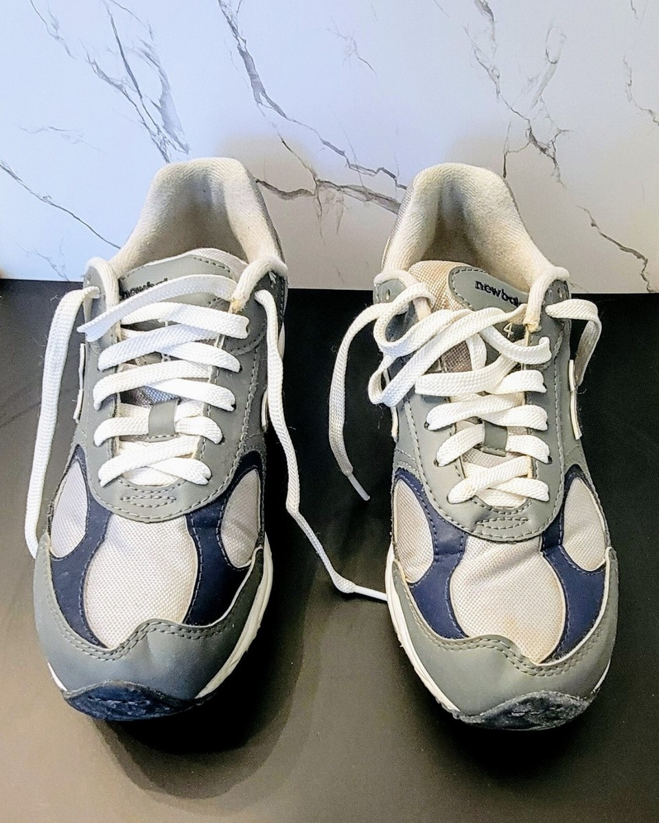 New Balance 498 Sneakers, Navy, White And Grey, Size 5.5