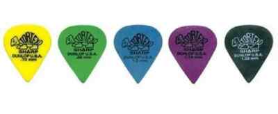 Jim Dunlop Guitar pick Tortex Sharp Purple 1.14mm 412R1.14