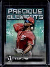 2023 Bowman Platinum #PE-24 Elijah Green Precious Elements