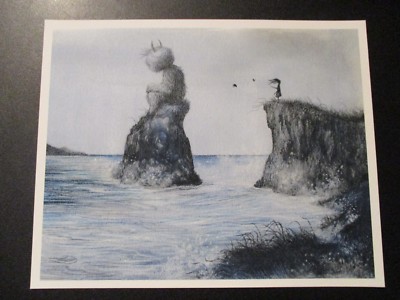 DAN MAY Giclee Print BRIDGE Gentle Creatures 8X10'' poster art