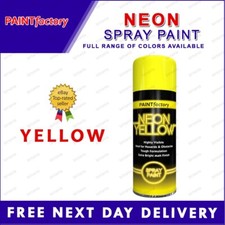 Neon Fluorescent Bright Spray Color Paint Aerosol DIY Matt Hi Vis 400/200ml - N5