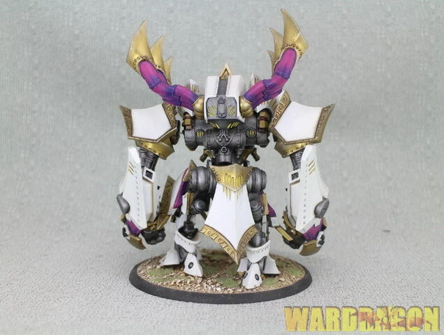 120mm Warmachine WDS painted The Protectorate of Menoth Judicator a6 - Image 4 of 4