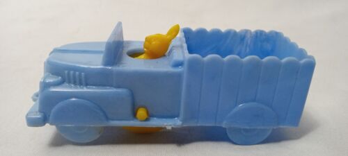 Vintage Plasticraft Plastic Toy Truck Bobbing Easter Bunny Rabbit - Picture 3 of 4
