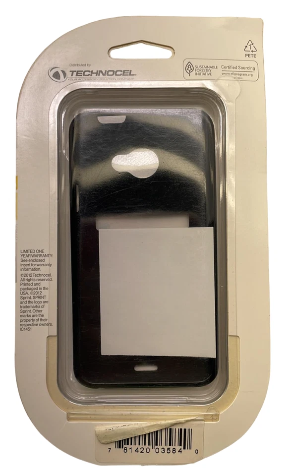 Funda Gel Alto Brillo Technocel para HTC Evo 4G LTE, Negra Foto 3 de 4