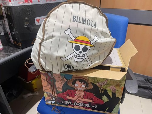 Motorcycle Cushion helmet Bilmola Limited Edition MONKEY D. LUFFY Collection - Foto 6 di 7