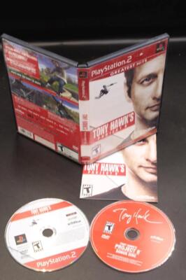Tony Hawk's Project 8 Greatest Hits (Sony PlayStation 2, 2008) W/ Bonus Disc CI