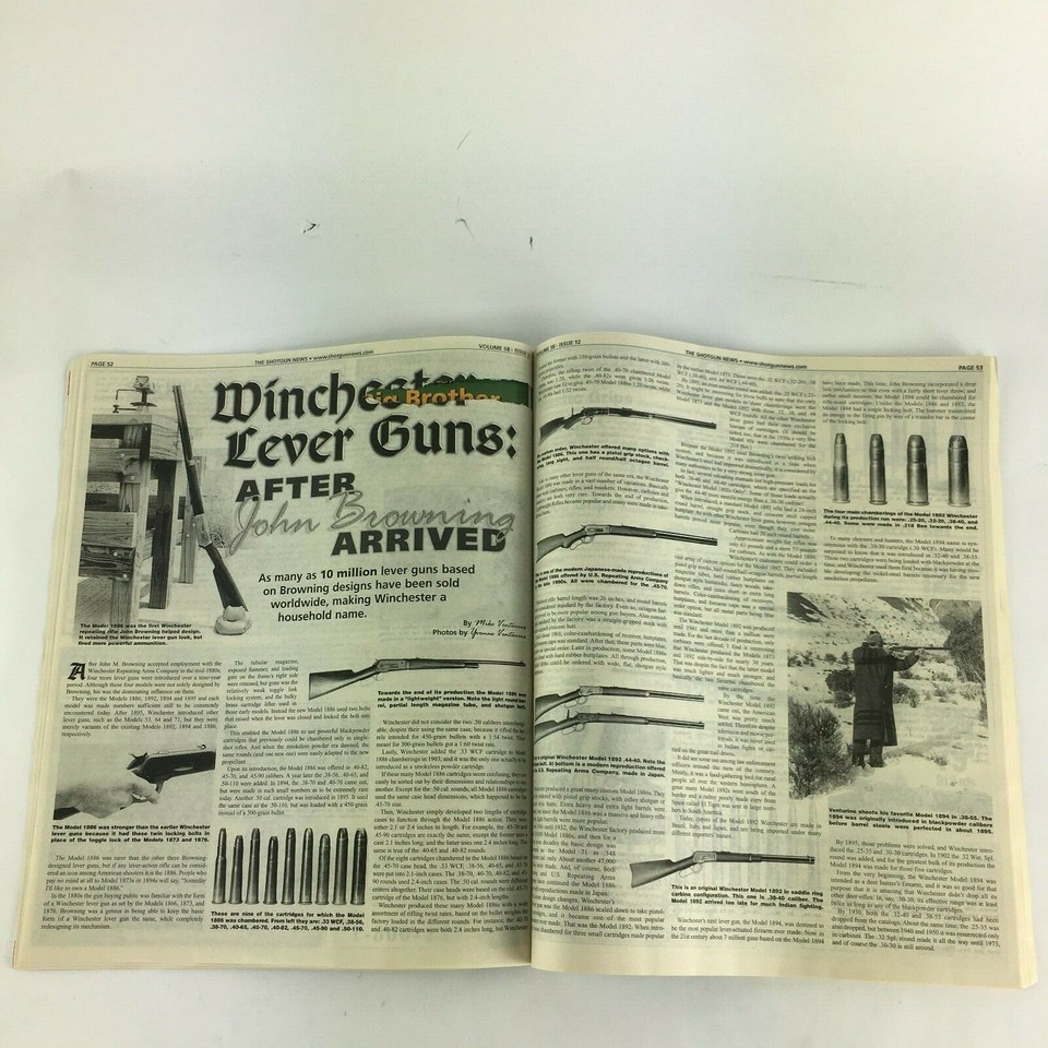 April 2004 Shotgun News Magazine Tundra Target Test Long Range