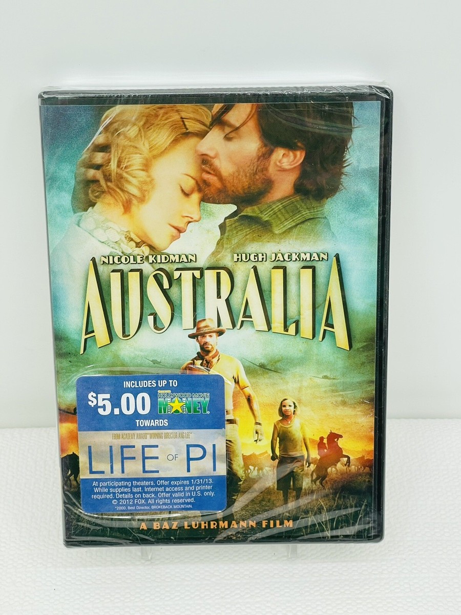 Australia (DVD, 2008) Hugh Jackman, Nicole Kidman
