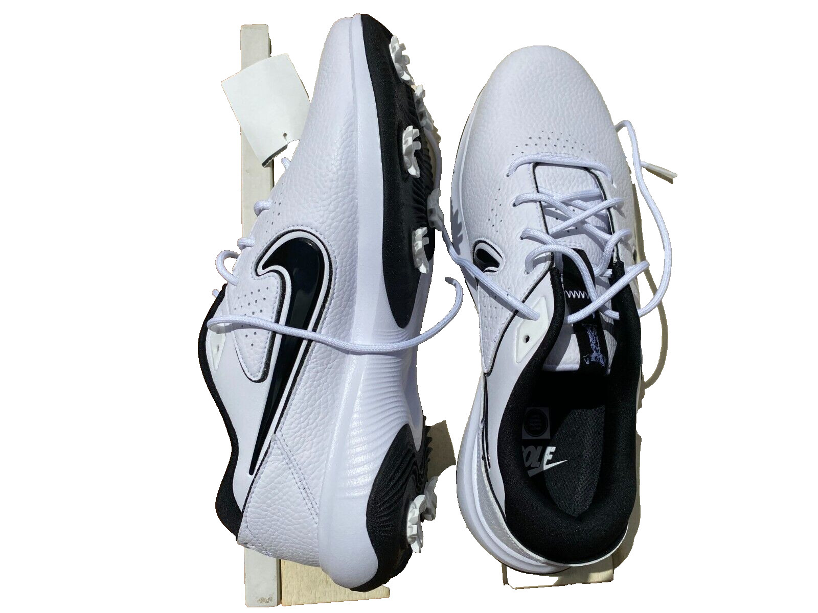 NIKE Victory Pro WHITE GOLF Shoes Cleats! SIZE 12. DV6800-110.  LAST ONE!