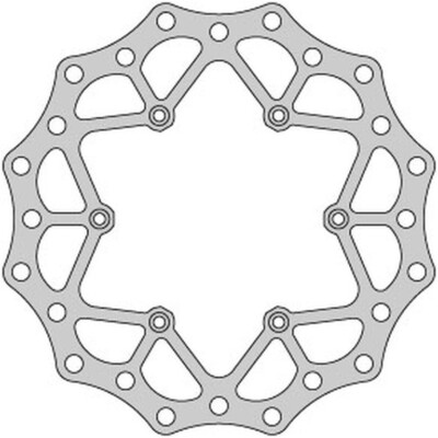 BREMSSCHEIBE VORNE FÜR SUZUKI RM 125 '88-10, RM 250 '88-10, DRZ 250 '01-07, YAMA