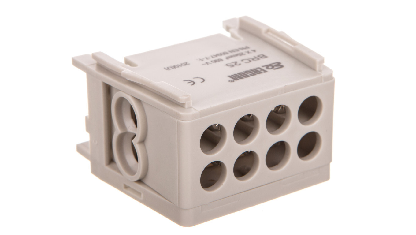 Compact distribution block BRC 25-1/2 gray R33RA-02030000101 /T2UK