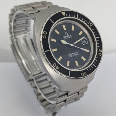サミー出品 OMEGA Seamaster Men's Black Watch - 166.091 for sale online | eBay