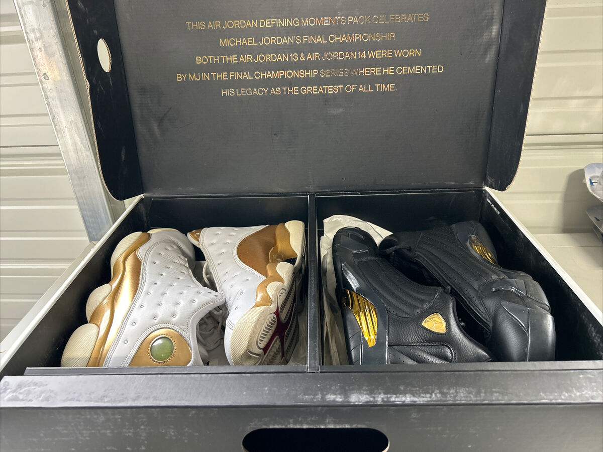 Nike Air Jordan Retro 13/14 DMP Defining Moments Pack 1998 Nike Air Jordan Retro 13/14 DMP Defining Moments Pack 1998