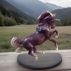 k…..Breyer Horse Stablemate #6056 Mystery Unicorn Surprise Purple Connemara Mare