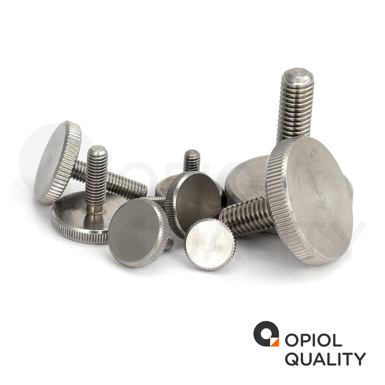 M3 M4 Edelstahl Rändelschrauben Handschraube Hohe Form DIN 464 Daumenschrauben E - Foto 3