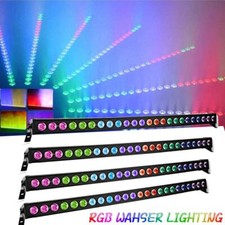 4x RGB 96W 24 LED Bühnenbeleuchtung Wall Washer Licht Bar DMX DJ Party Show Club