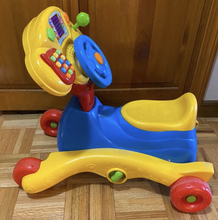 vtech baby grow and go ride on