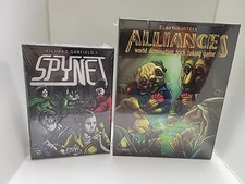 Card Game Lot: Alliances by Golden Egg Games and Spynet by Z-Man Games - NEW