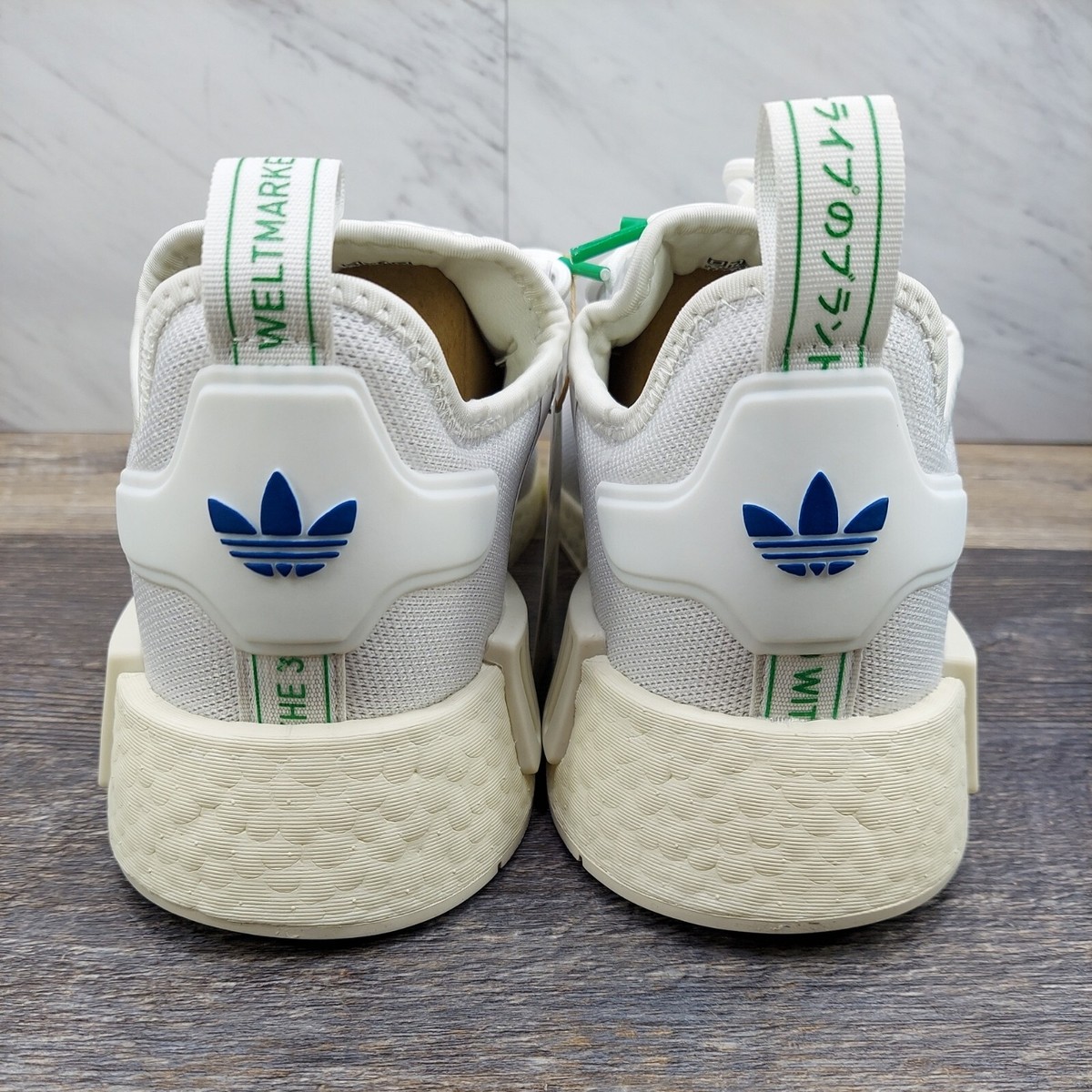 Adidas Originals Women's Nmd_r1 W White Tactile Green Adidas
