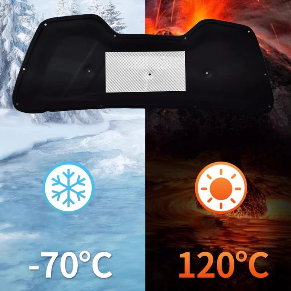 Alfombrilla a prueba de ruido de algodón insonorizada para motor para Kia Sportage R 2011-2017 Foto 4 de 4