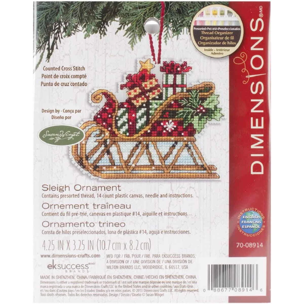 Kit Point De Croix Compté - Neuf, Créatif, Broderie DIY, Parfait Pour Débutants