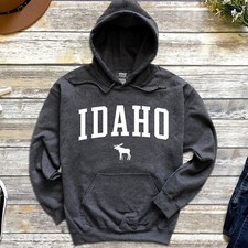 Idaho Hoodie  Idaho Classic Pullover Hoodie