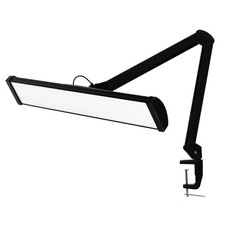 LED Architect Desk Lamp with Clamp, Metal Swing Arm 2300 Lumens Dimming Offic...