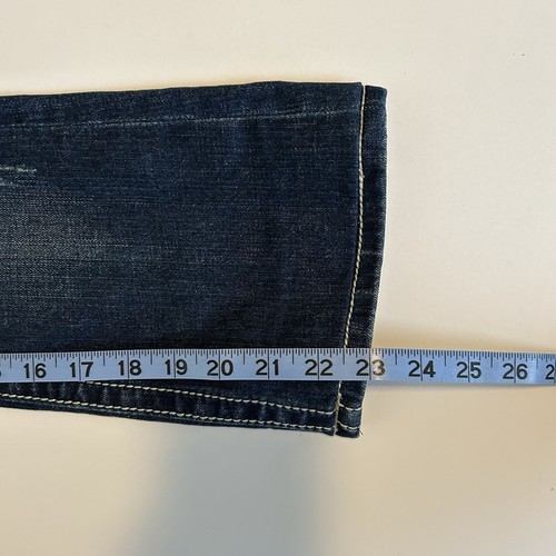 Miss Me Jeans Youth Girls Sz 10 Boot Cut Blue Denim Embroidered Stretch JPK5014 - Picture 10 of 11