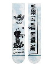 Stance Kids Blue Crew Cotton Where The Wild Things Are Out Of Weeks Socks Sz L