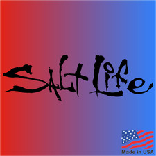 Salt Life Logo Vinyl Decal - Many Colors Available - Free Shipping Salt Life Logo Vinyl Decal - Many Colors Available - Free Shipping