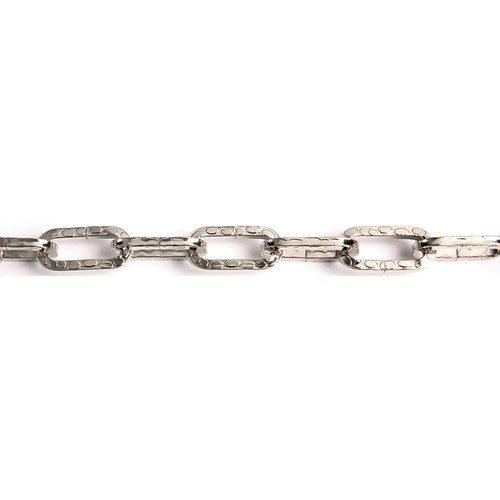 Catena Decorativa DIY 5 Metri - Colore Argento - Per Abbigliamento, Accessori, Fai Da Te