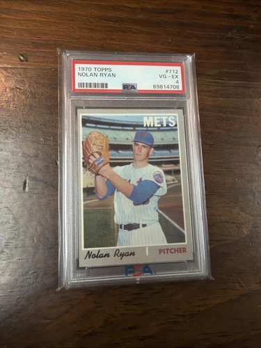1970 Topps - High # Nolan Ryan #712 PSA 4