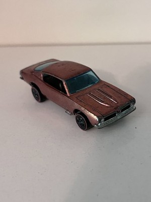 Vintage Hot Wheel 1967 Redline Custom Barracuda Copper/Brown (Rare Color)