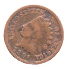 USA 1 CENT 1891 INDIAN